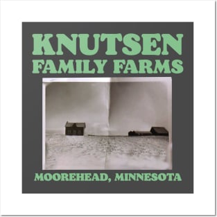 Knutsen Family Farms Funny Bunny Lebowski Farm Logo Posters and Art